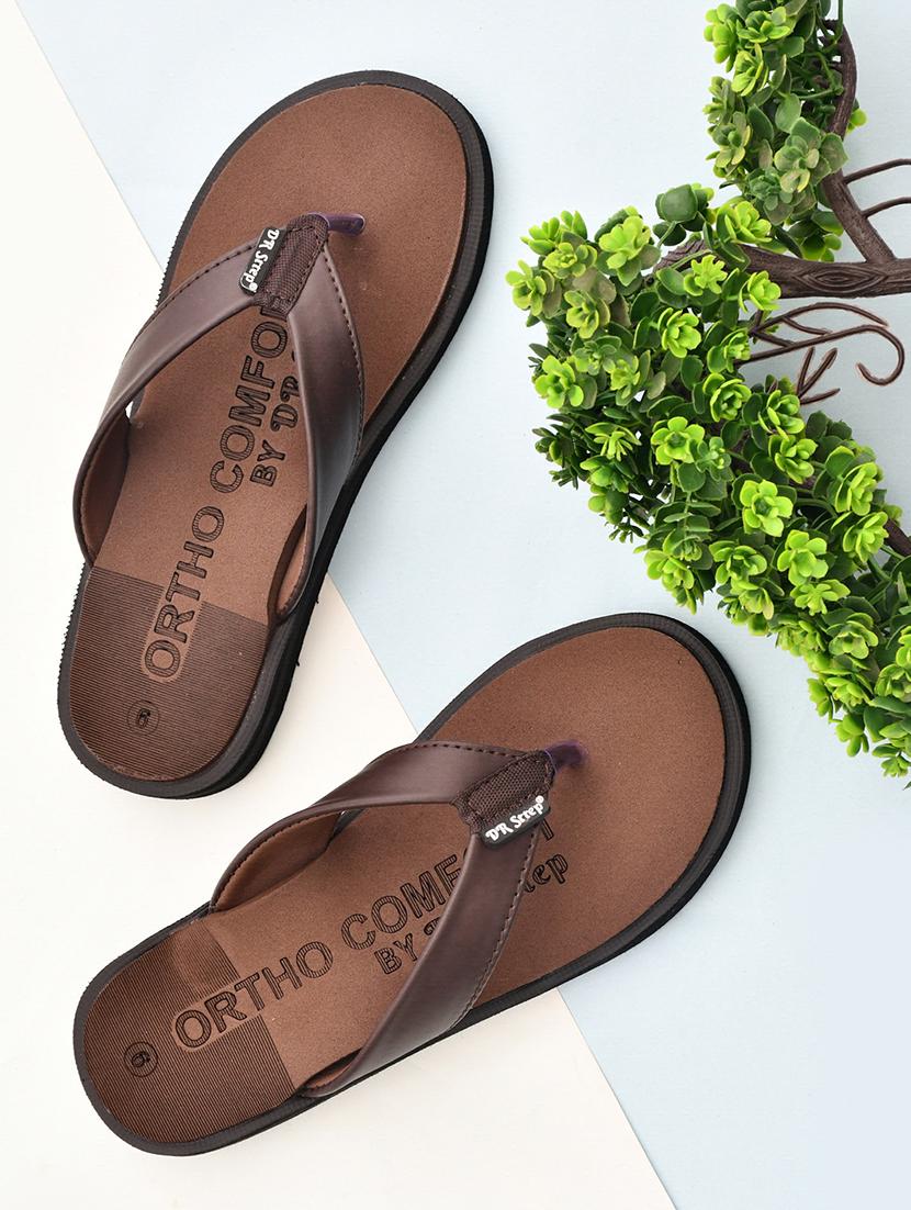 women solid toe separator flip flop - 21991516 - Standard Image - 3