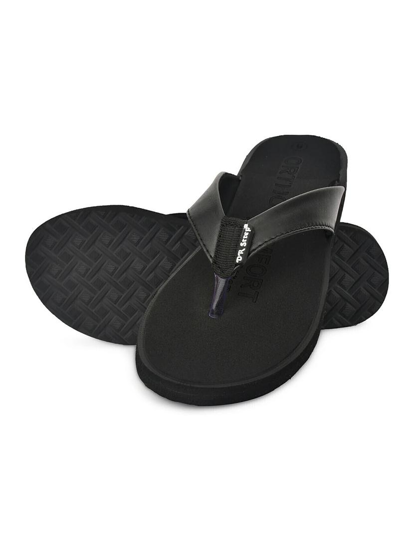 women solid toe separator flip flop - 21991517 - Standard Image - 3
