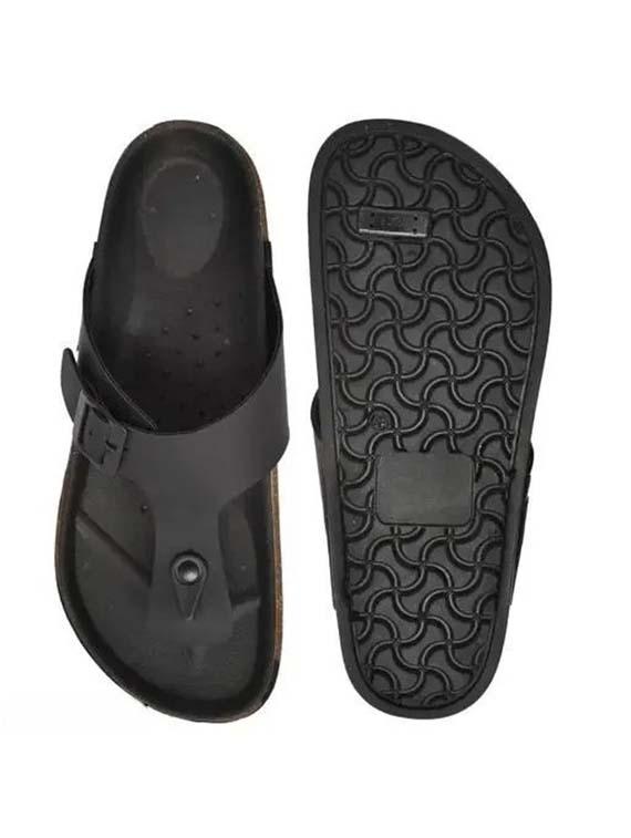 men black toe seperator sandal - 21991899 - Standard Image - 3
