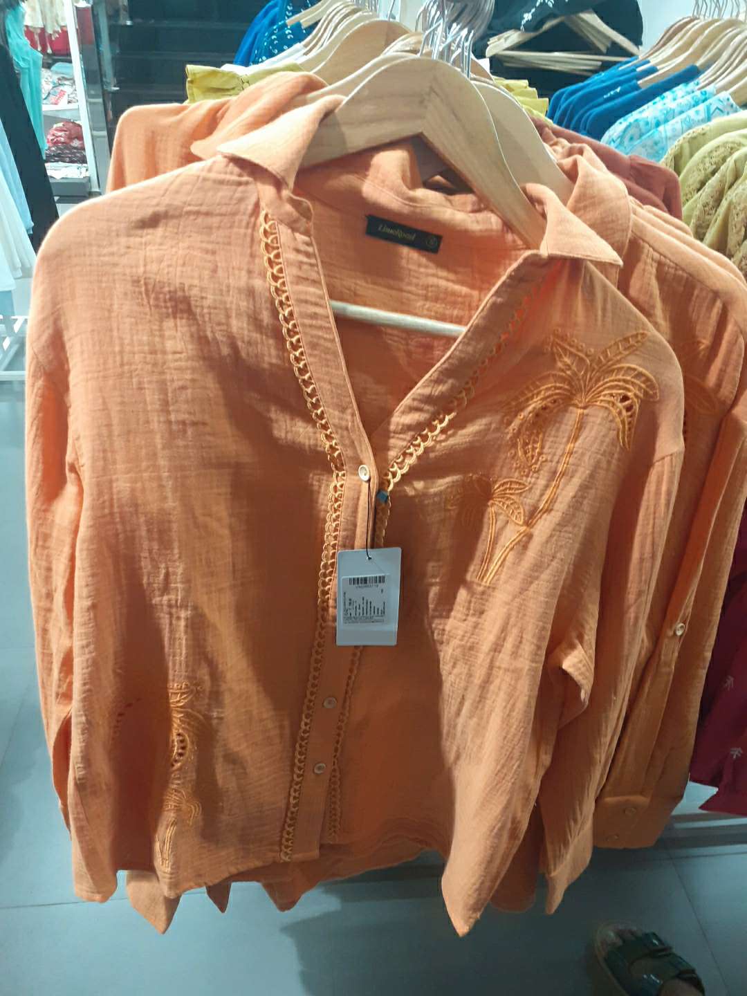 orange cotton top - 21991945 - Zoom Image - 0
