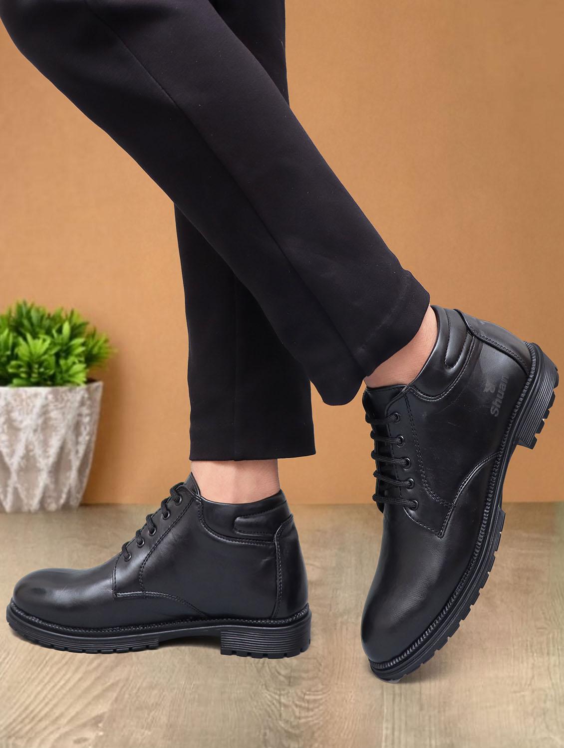 men black lace up ankle boot - 21992416 - Zoom Image - 0
