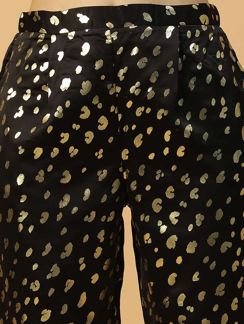 women self designed mid rise tapered pant - 21992507 -  Standard Image - 5