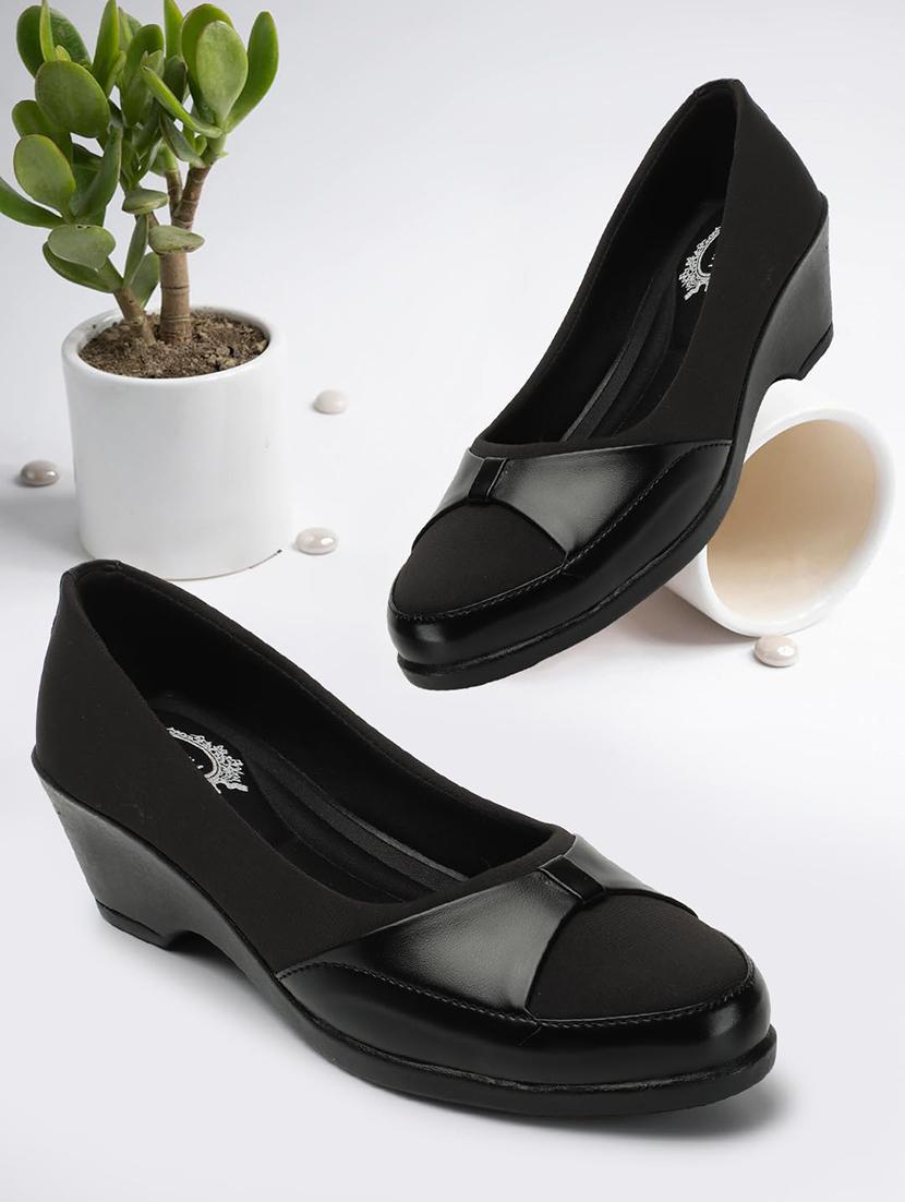 women black slip on ballerina - 21992561 -  Zoom Image - 0