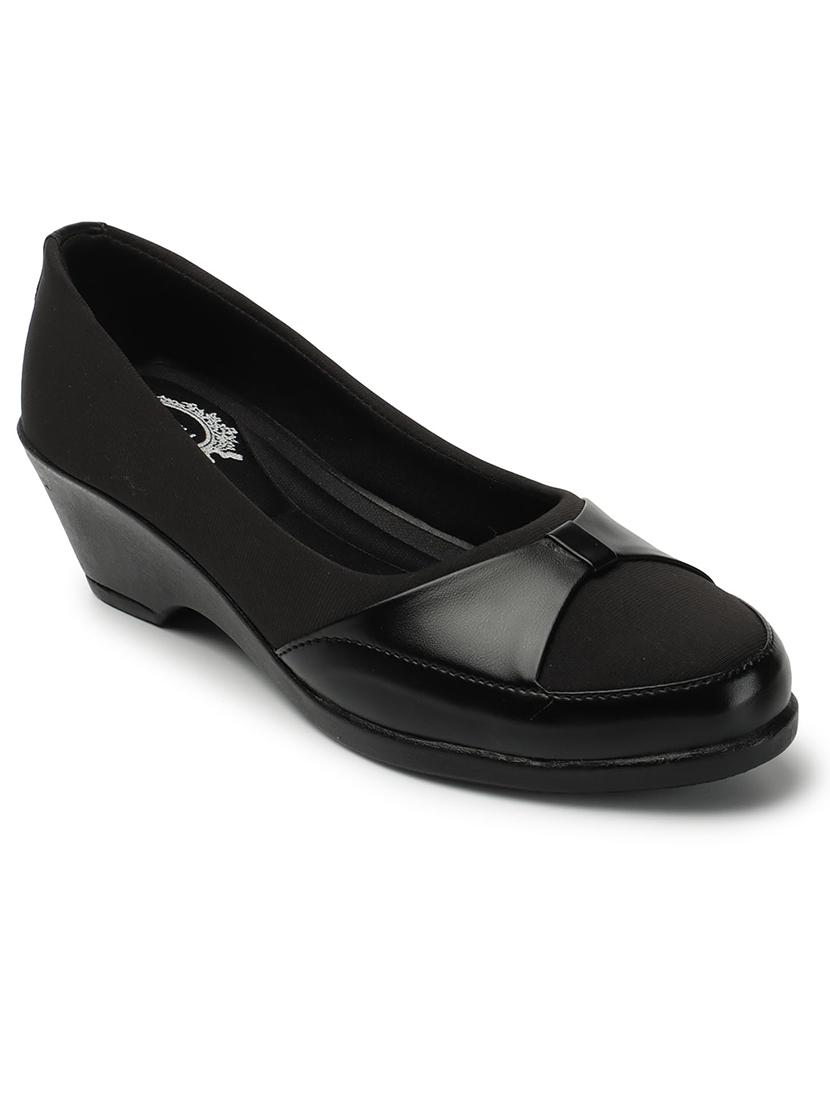women black slip on ballerina - 21992561 - Standard Image - 3