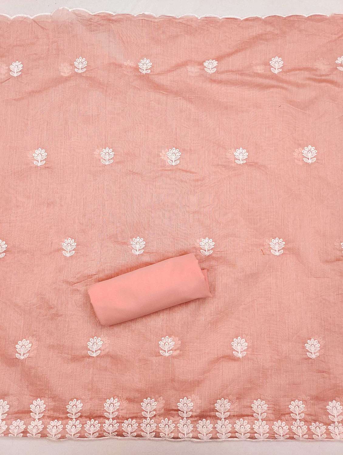 women floral embroidered unstitched suit set - 21992586 -  Standard Image - 3