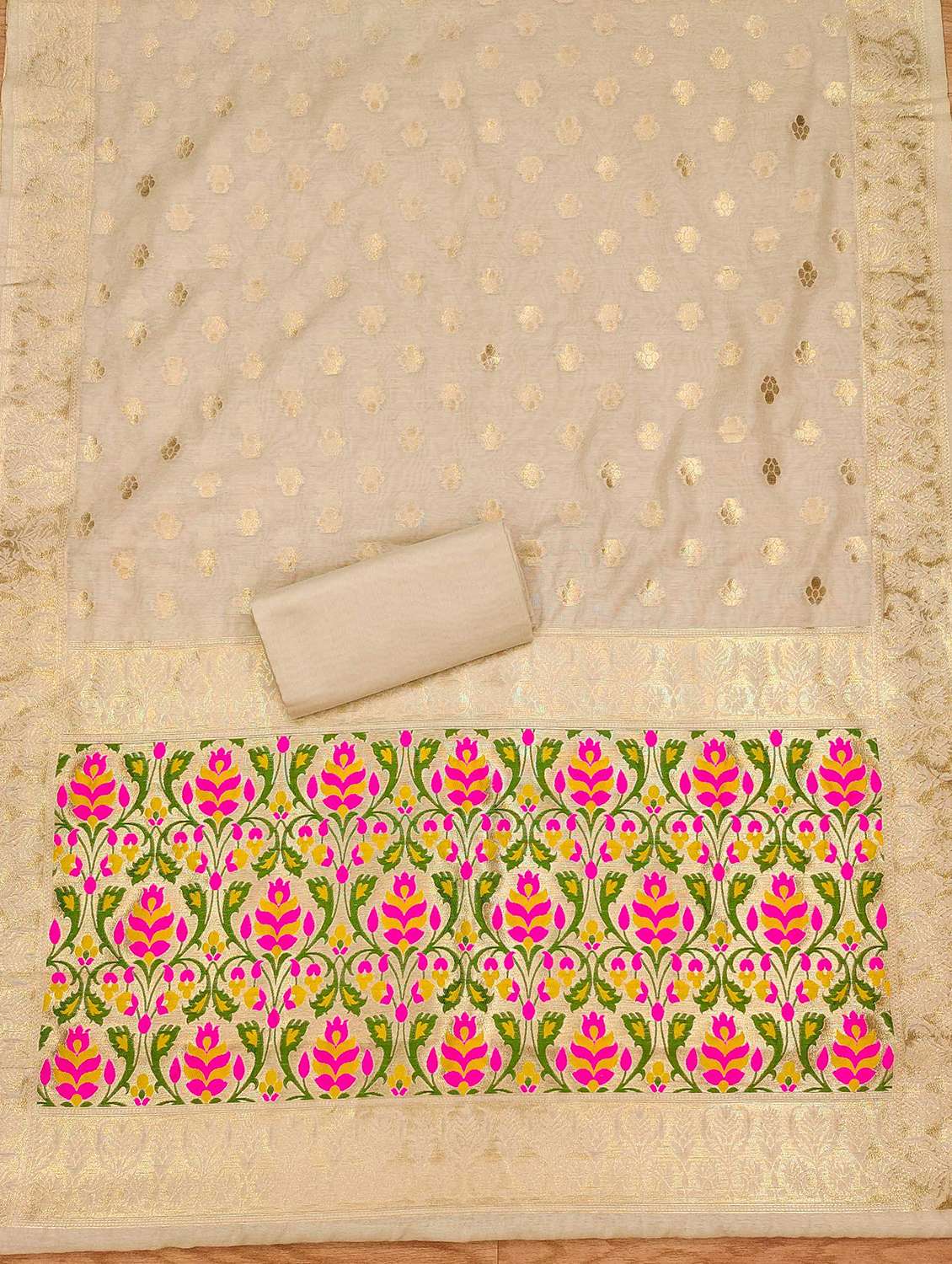 women self design unstitched suit set - 21993073 -  Standard Image - 3