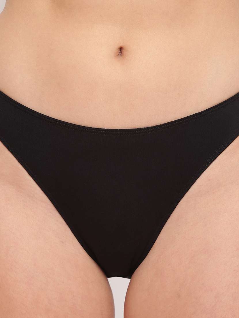 women pack of 3 solid low rise bikini panty - 21993208 -  Standard Image - 5