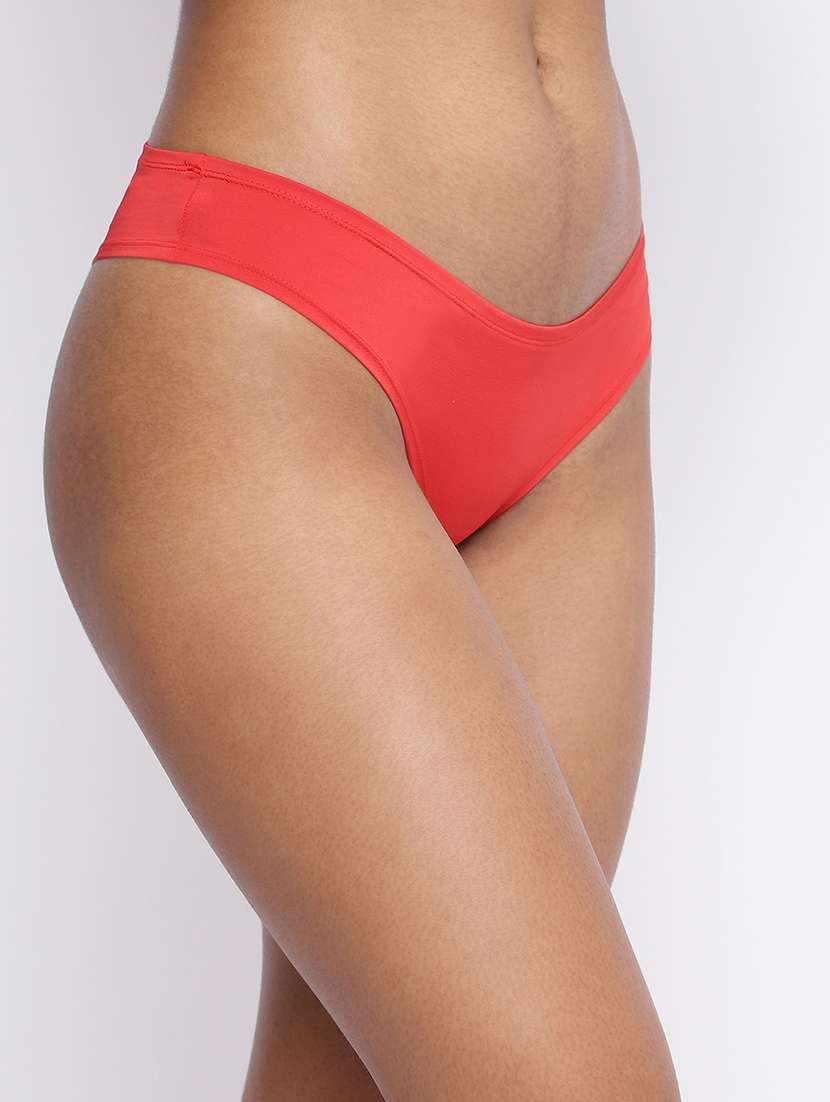 women pack of 3 solid low rise thongs  - 21993216 -  Standard Image - 3