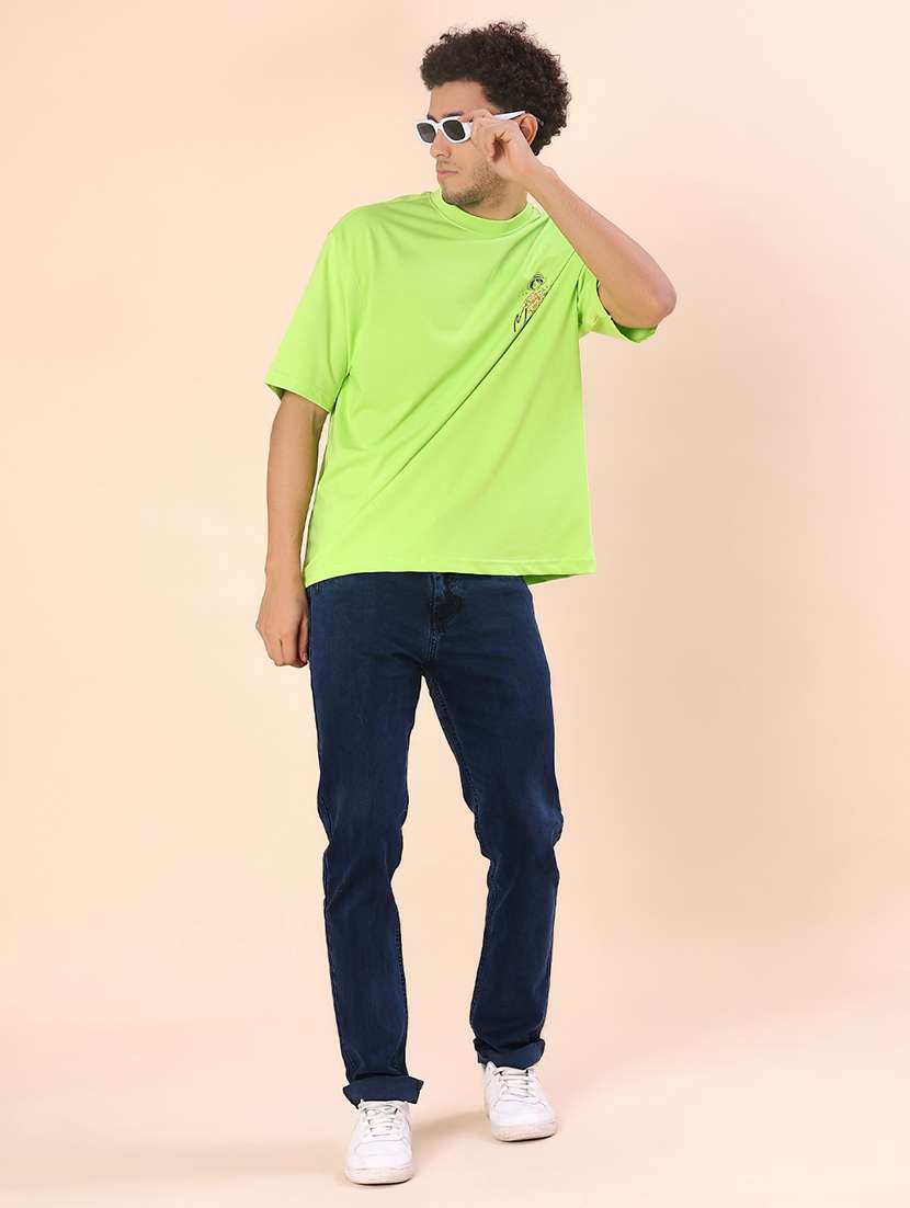 men back print short sleeve regular fit t-shirt - 21993384 -  Standard Image - 3