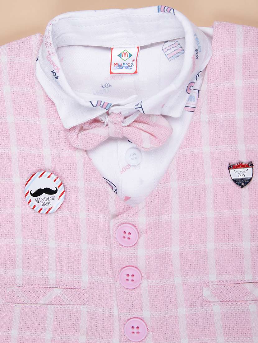 boys printed shirt & shorts casual wear set - 21993431 -  Standard Image - 5