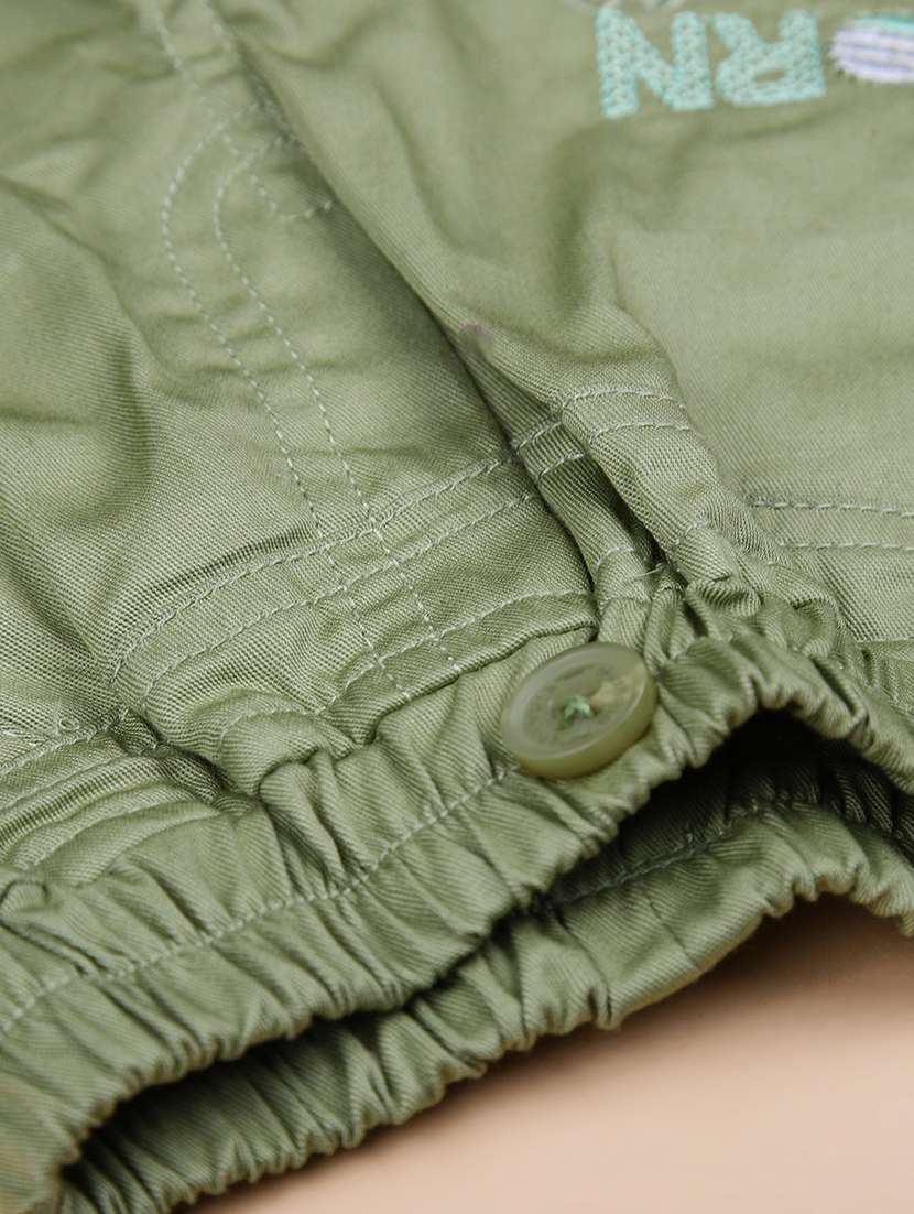 boys checkered shirt & shorts casual wear set - 21993436 -  Standard Image - 3