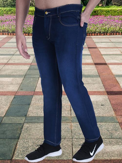 men washed mid rise slim fit jeans - 21993481 - Standard Image - 0