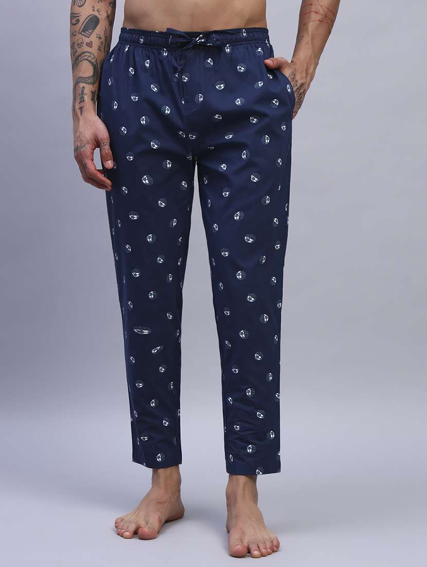 men printed mid rise regular fit pyjama - 21993708 - Zoom Image - 0