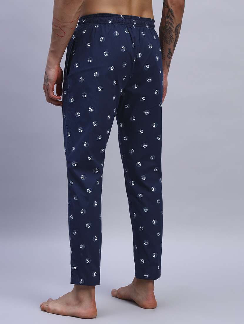 men printed mid rise regular fit pyjama - 21993708 - Standard Image - 3
