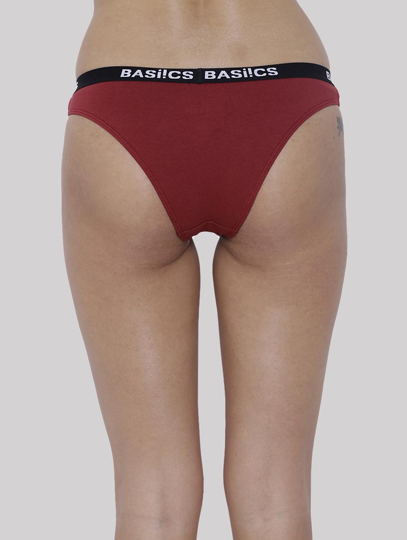women pack of 8 solid low rise bikini panty - 21993856 - Standard Image - 3