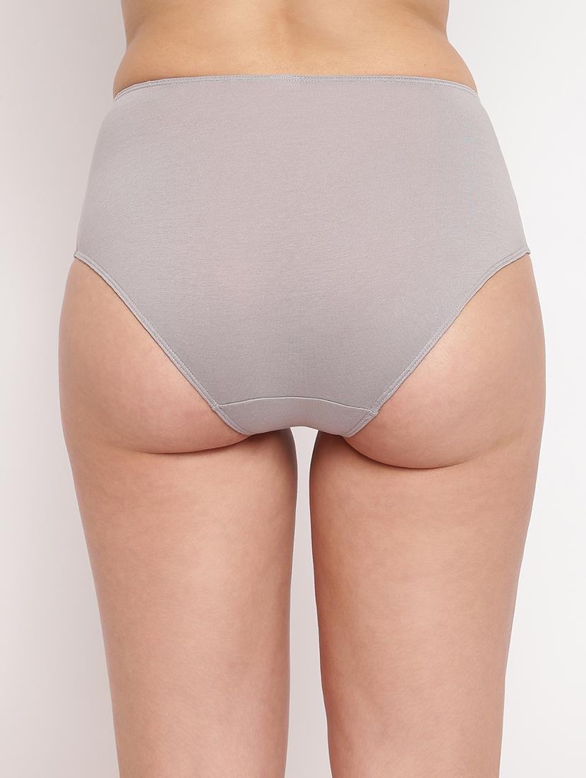 women pack of 5 solid mid rise hipster panty - 21993860 - Standard Image - 3