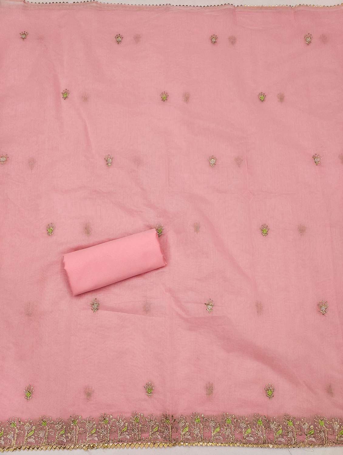 women embellished unstitched suit set - 21993867 -  Standard Image - 3