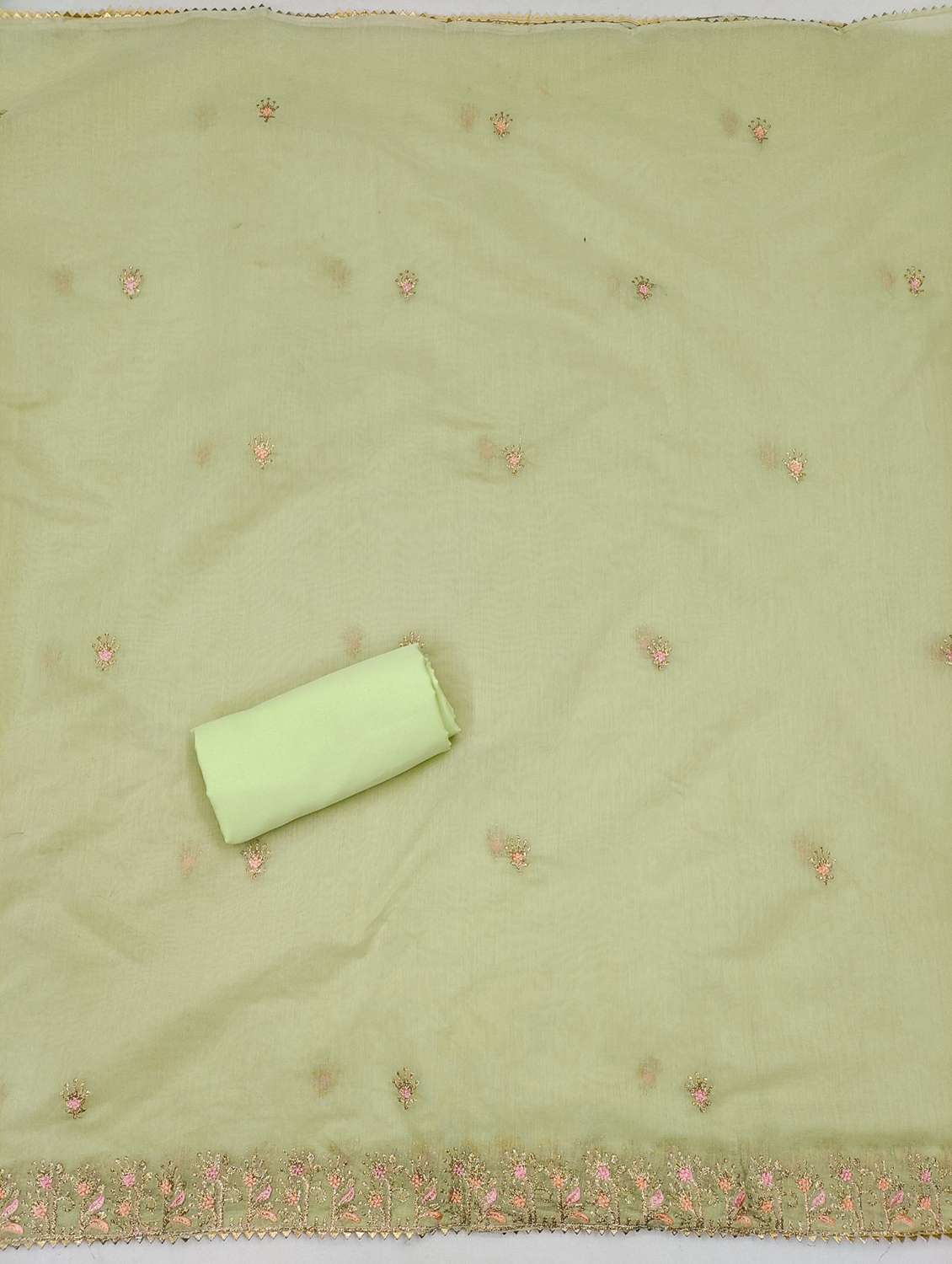 women embellished unstitched suit set - 21993870 -  Standard Image - 3