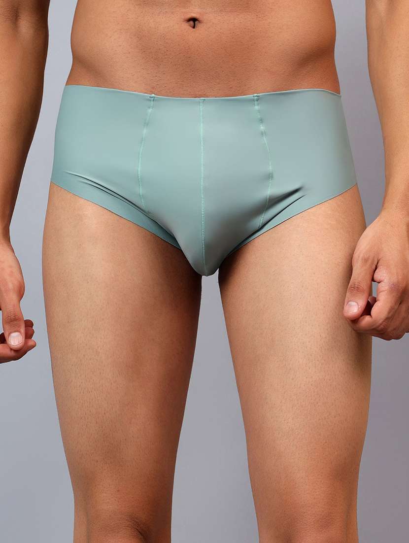 men solid low rise hipster briefs