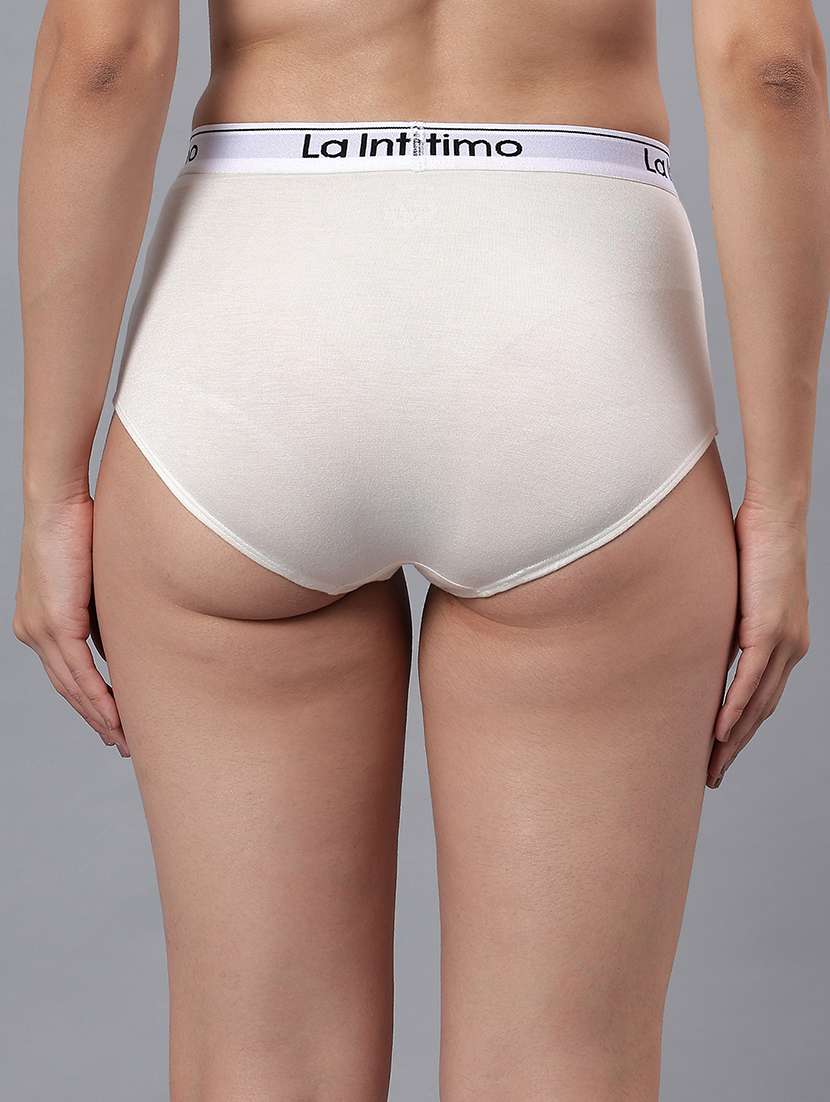 women solid mid rise hipster panty - 21993953 -  Standard Image - 3