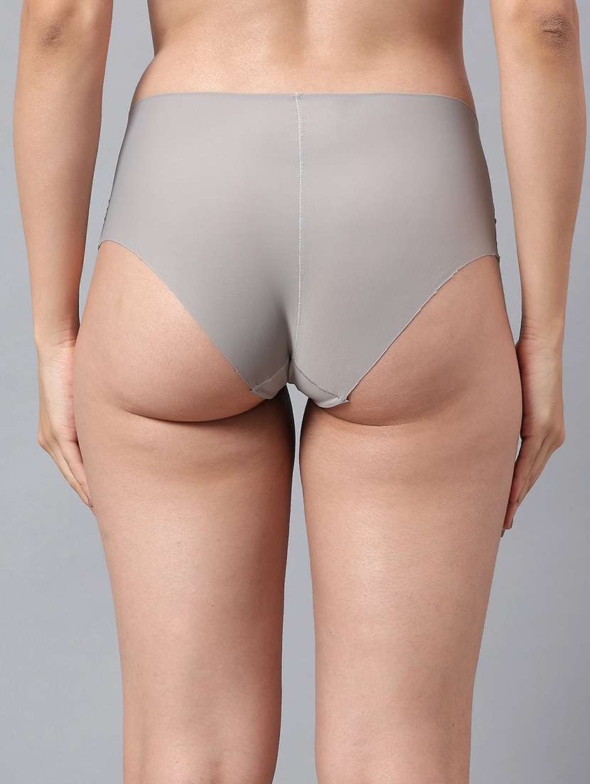 women solid low rise seamless hipster panty - 21993969 -  Standard Image - 3