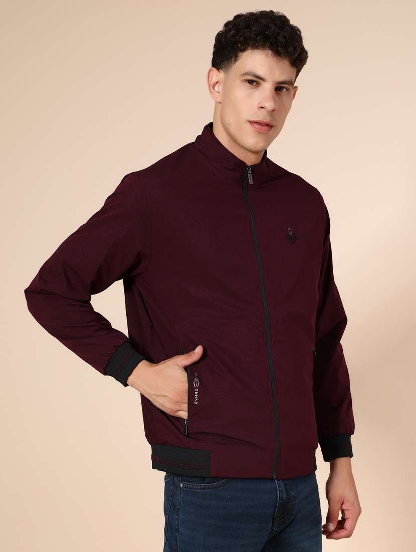 men solid long sleeve casual jacket - 21994662 -  Standard Image - 5