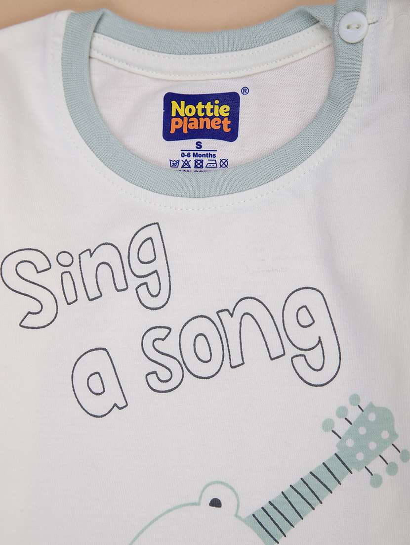 boys printed t-shirt & jogger casual wear set - 21994875 -  Standard Image - 3