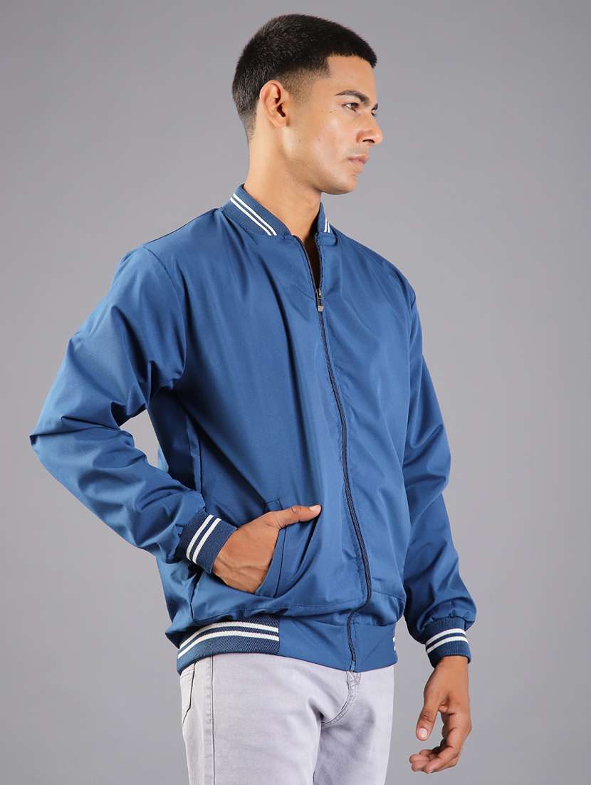 men solid long sleeve casual jacket - 21994921 -  Standard Image - 5