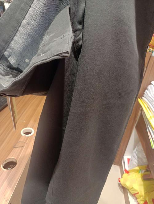 dark grey satin casual trousers - 21995058 -  Standard Image - 0