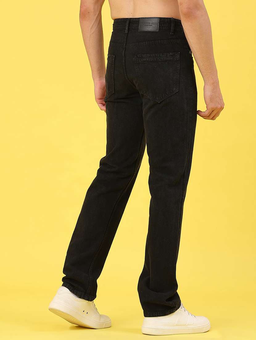 men solid mid rise slim fit jeans - 21995084 -  Standard Image - 3
