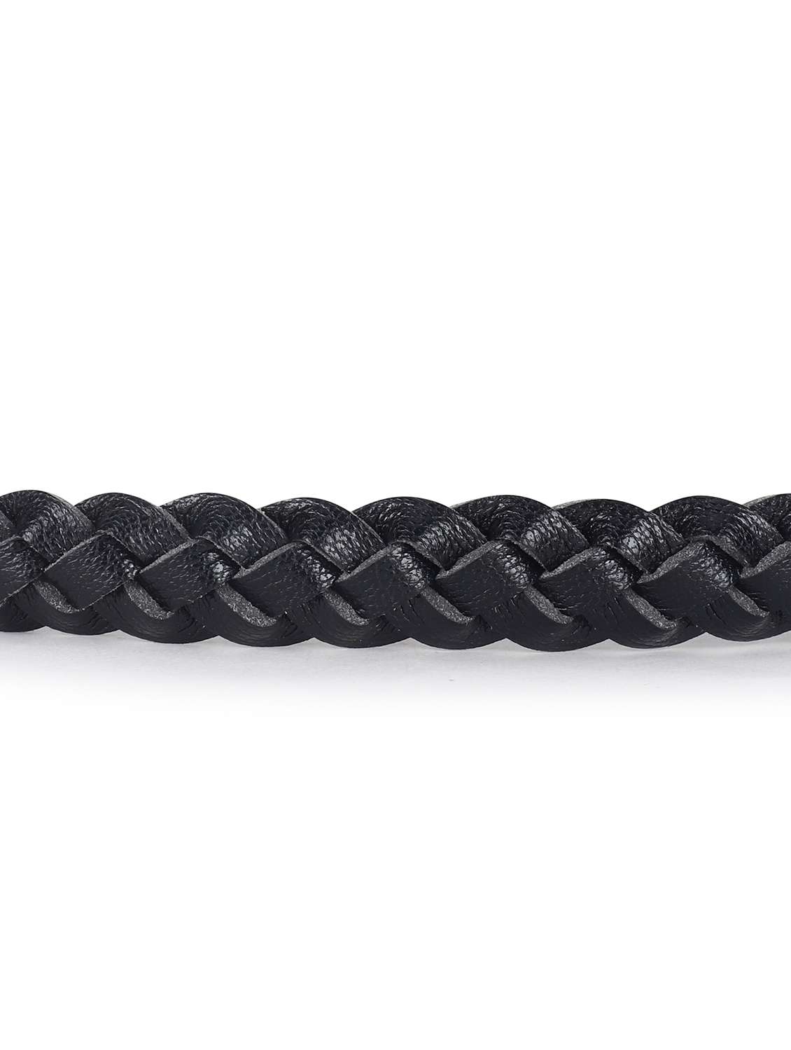 women leather black plain buckle belt - 21995242 -  Standard Image - 3