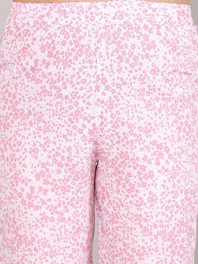 women floral printed bishop sleeve kurta palazzo set - 21995935 -  Standard Image - 5