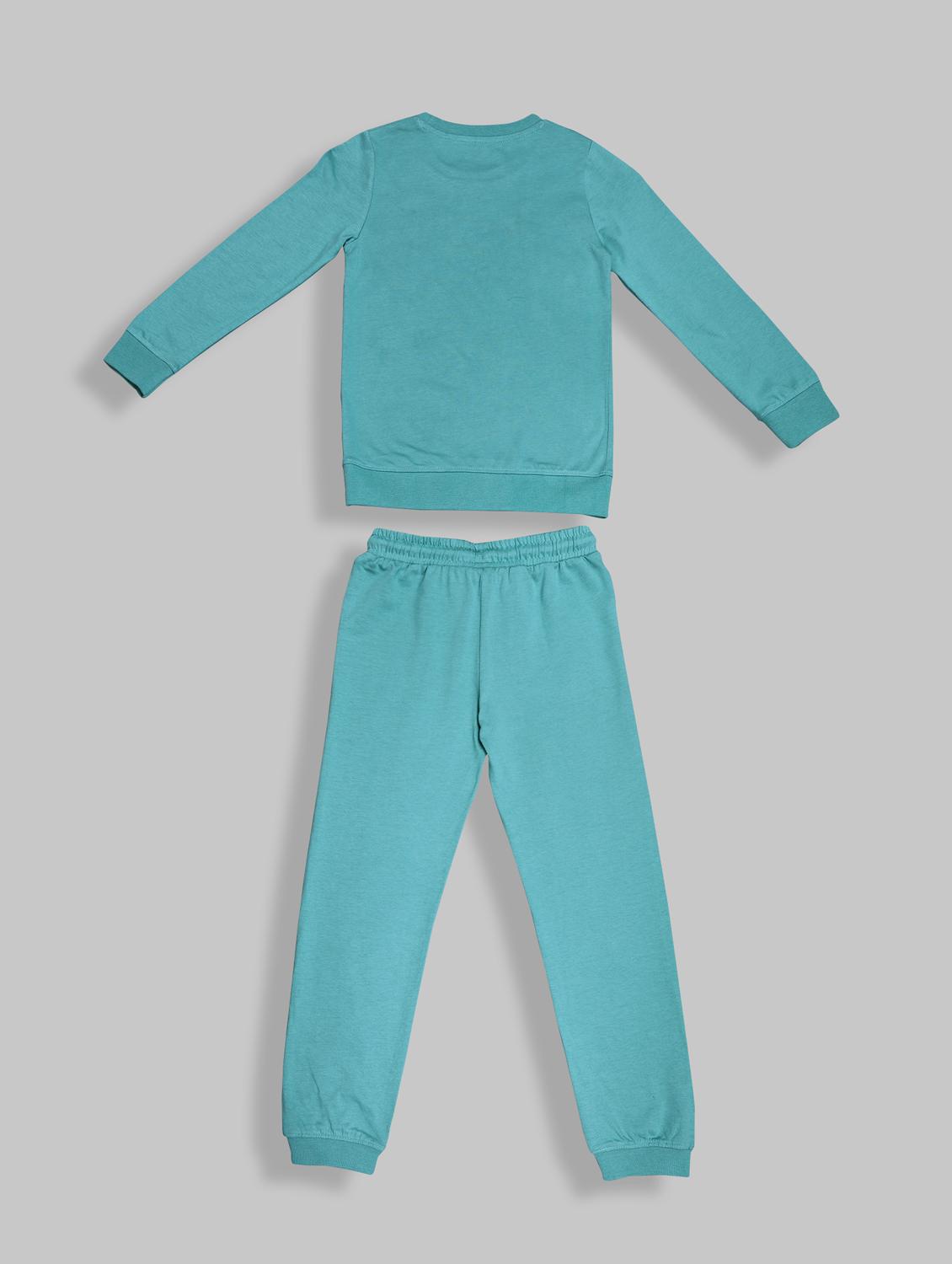 girls printed active wear co-ord set - 21996364 - Standard Image - 3