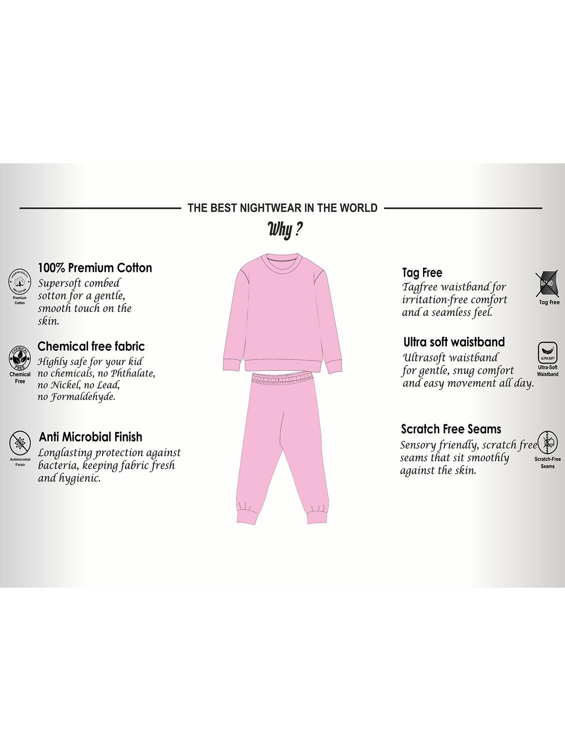 girls printed active wear co-ord set - 21996366 - Standard Image - 5