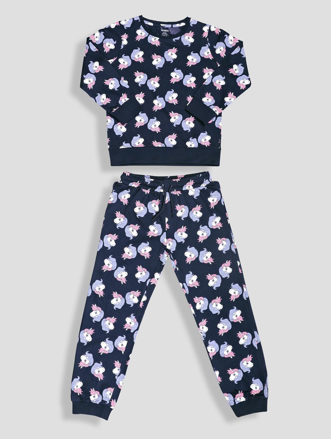 girls printed active wear co-ord set - 21996367 - Zoom Image - 0