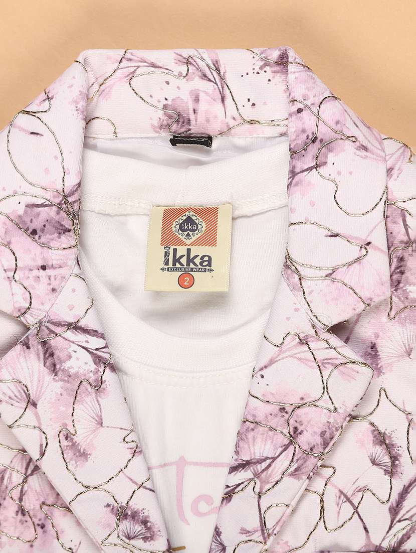 boys printed long sleeve 3 piece suit set - 21996571 -  Standard Image - 5