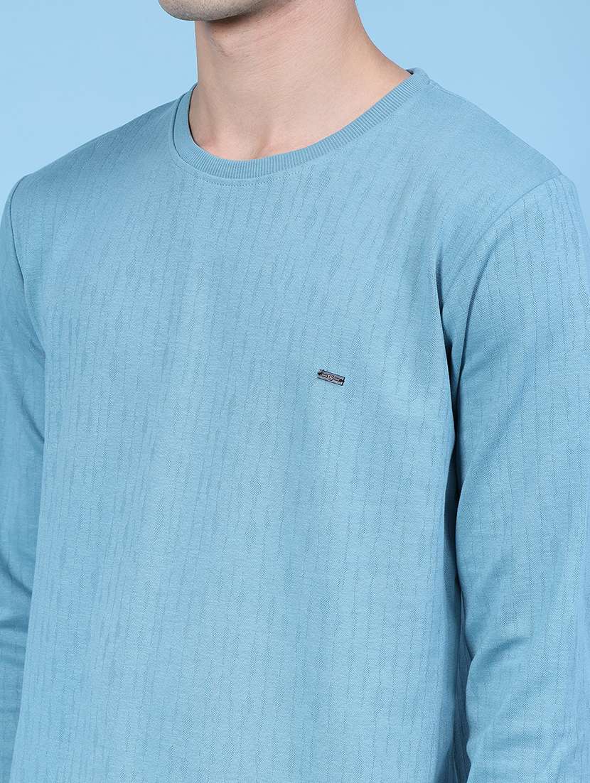 men self design long sleeve regualr fit sweatshirt - 21996651 -  Standard Image - 3