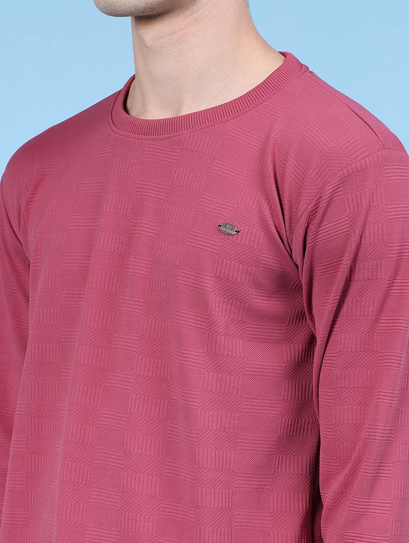 men self design long sleeve regualr fit sweatshirt - 21996688 -  Standard Image - 3