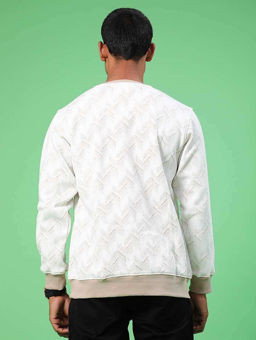 Men Printed Long Sleeve Regular Fit Sweatshirt - 21996749 -  Standard Image - 3