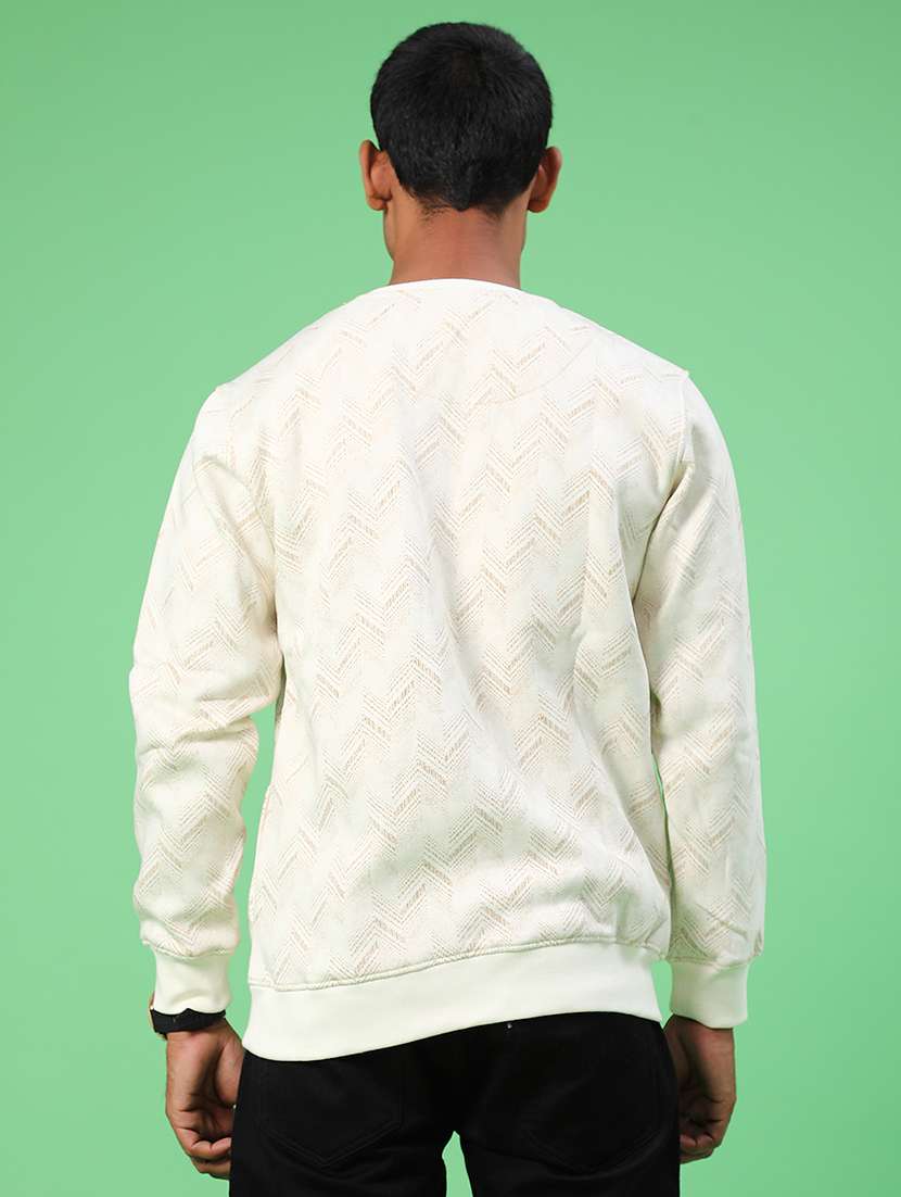 men printed long sleeve regular fit sweatshirt - 21996750 -  Standard Image - 3