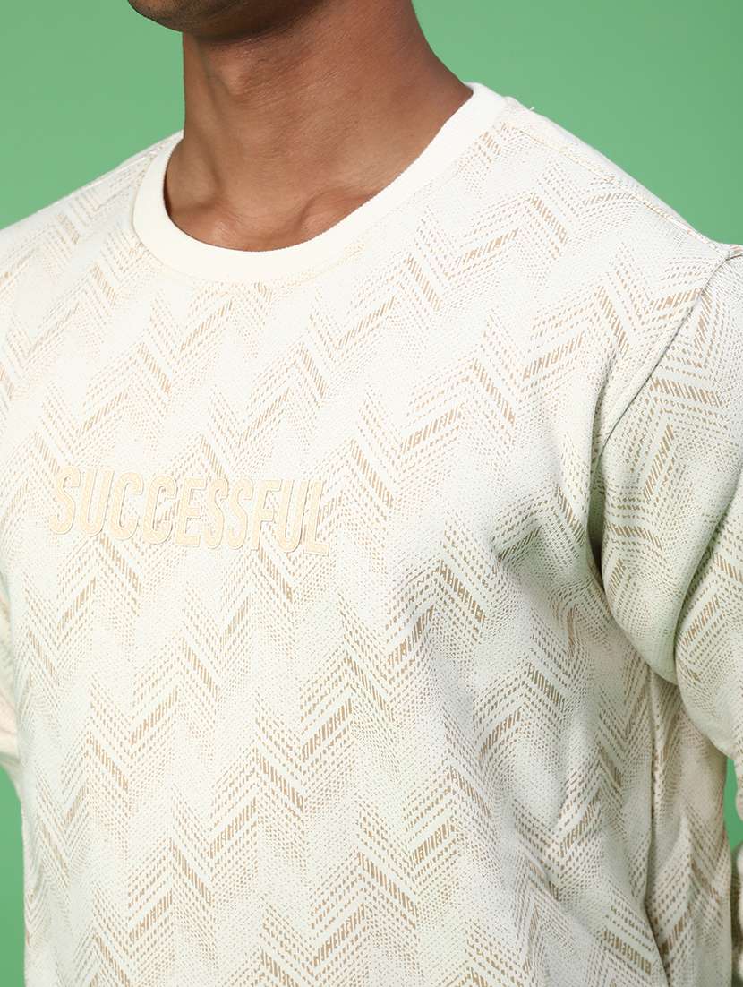 men printed long sleeve regular fit sweatshirt - 21996750 -  Standard Image - 5