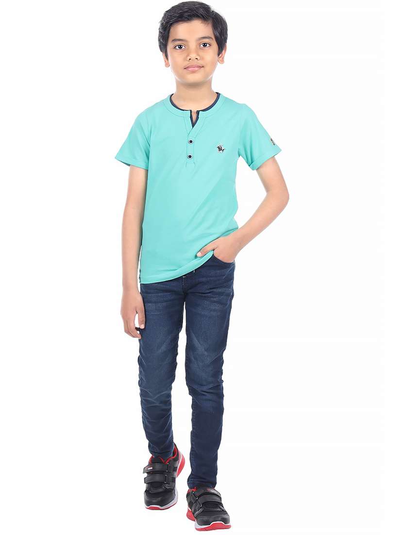 boys solid short sleeve t-shirt
