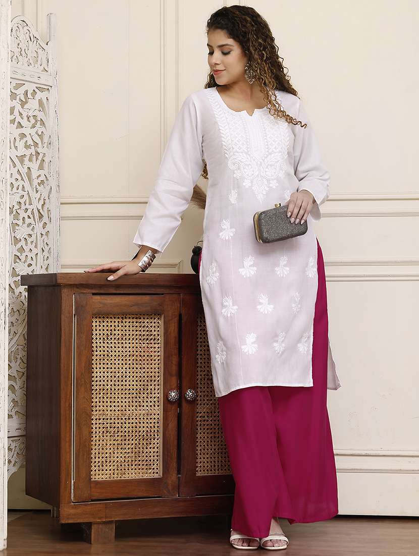 women pack of 2 solid flared palazzo - 21996851 - Standard Image - 3