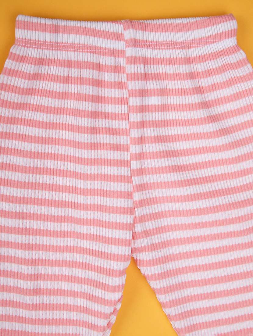 girls striped long sleeve full length set - 21996991 -  Standard Image - 3