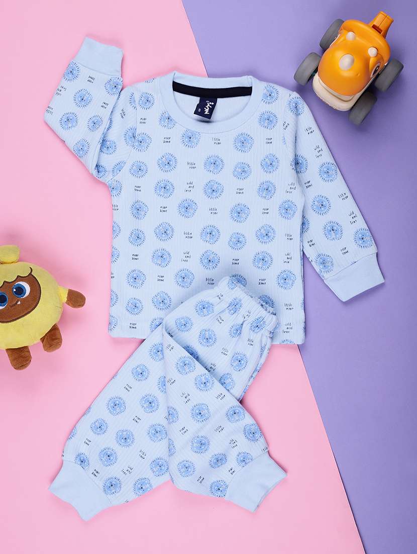 boys printed winterwear full length set - 21997035 -  Zoom Image - 0