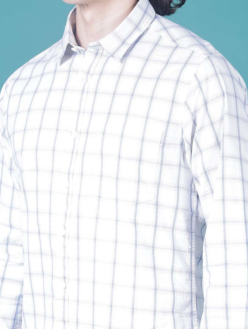 men checkered long sleeve regular fit casual shirt - 21997535 -  Standard Image - 5