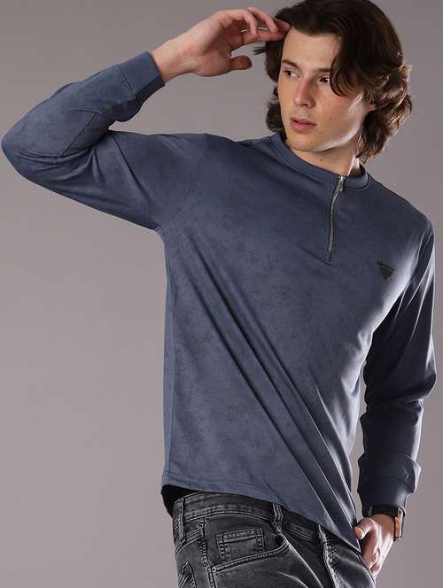 men solid long sleeve regular fit t-shirt - 21997581 -  Standard Image - 0