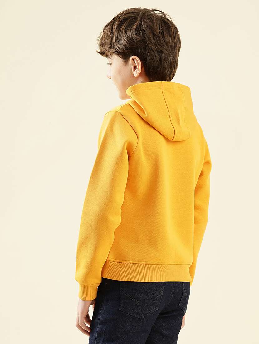 boys printed long sleeve hooded sweatshirt - 21997806 -  Standard Image - 3