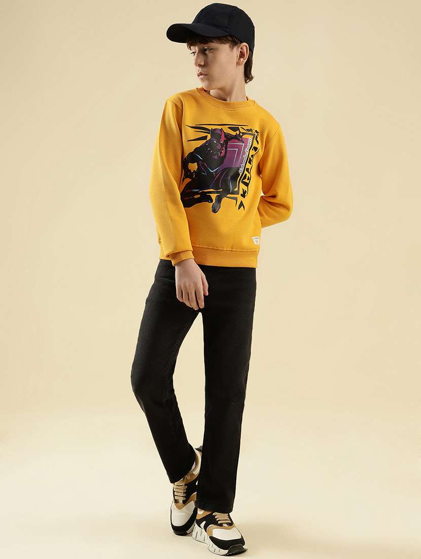 boys printed long sleeve sweatshirt - 21997812 -  Standard Image - 5