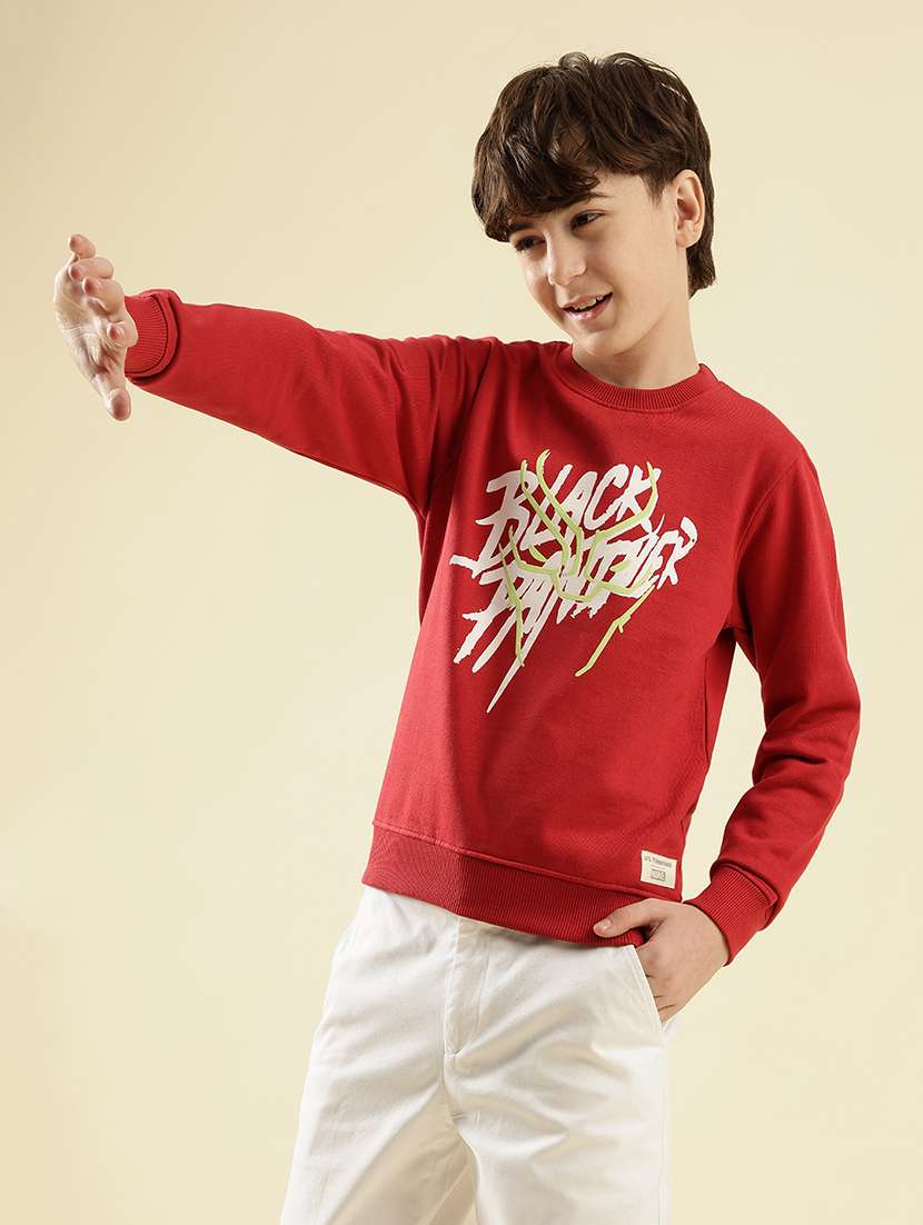 boys printed long sleeve sweatshirt - 21997813 - Standard Image - 3